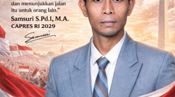 Samsuri Calon Presiden RI 2029, Idola Rakyat Indonesia